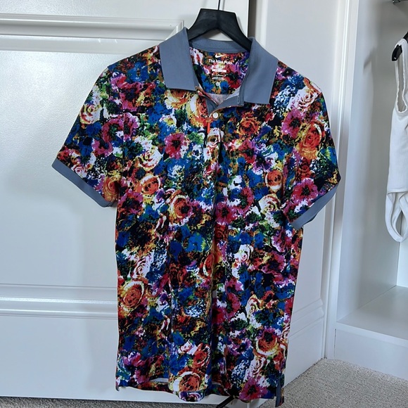 Nike Other - Floral Nike Polo